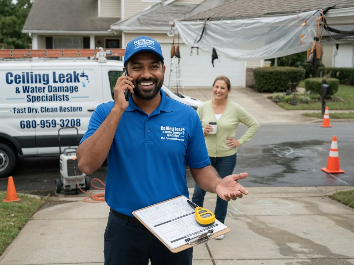 Ceiling Leak Cleanup Colts Neck, NJ FAQs